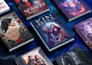 design fantasy, sci fi, horror, and mystery book covers